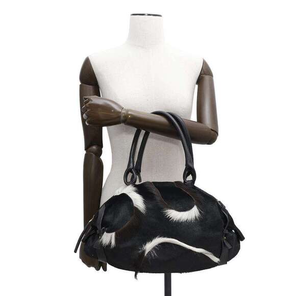 SALVATORE FERRAGAMO Black Leather Bag - Picture 4 of 16